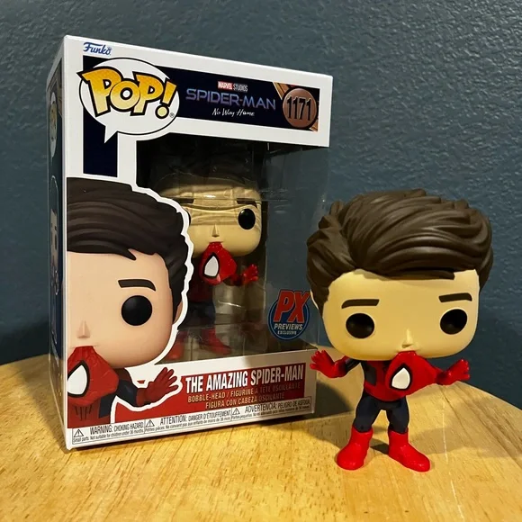 The Amazing Spider Man Funko Pop Unmasked Funko Pop! Spider-Man